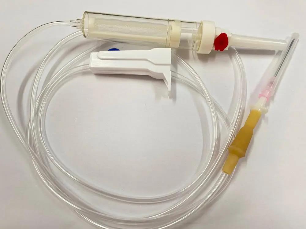 Disposable Blood Transfusion Set With Filter EO Sterile